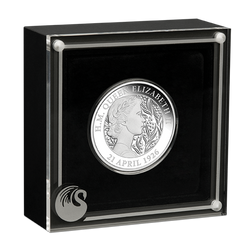 95° compleanno della regina Elisabetta II 1 oncia d'argento 2021 Proof