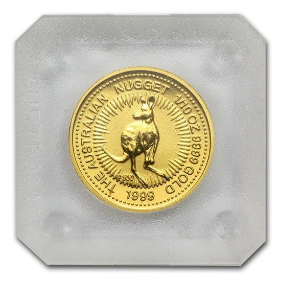 Australijski Kangur 1/10 uncji Złota 1999