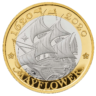 Mayflower ezüst 2020 Proof