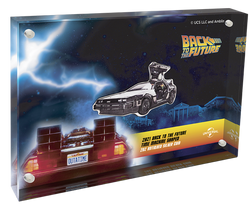 Niue: Ritorno al futuro - DeLorean Time Machine colorata 2 once d'argento 2021 Moneta antichizzata