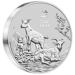 Perth Mint Lunar III Jahr der Ziege 1000 g Silber 2027