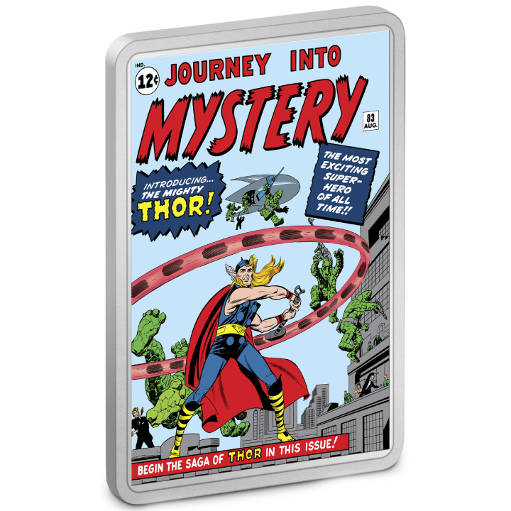 Niue: Marvel Comix - Journey into Mystery kolorowany 2 uncje Srebra 2023 Proof