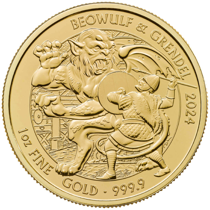  Myths & Legends: Beowulf & Grendel 1 uncja Złota 2024