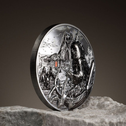 Palaos: Ferryman of the Dead - Charon coloured 3 oz Silver 2023 Proof Ultra High Relief