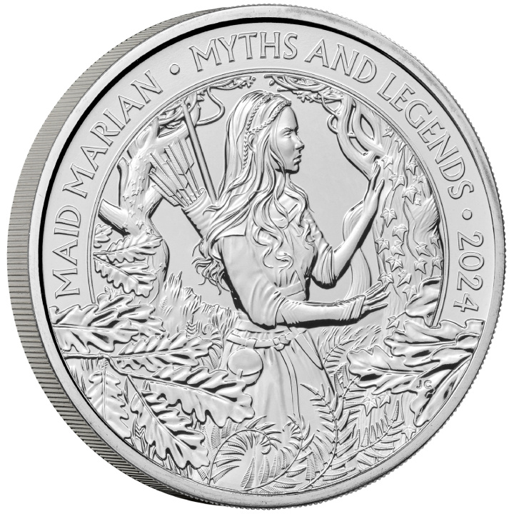 Myths & Legends: Maid Marian £5 Cupro-nickel 2024