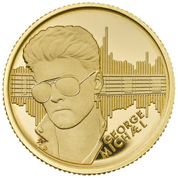 George Michael 1/4 oz Gold 2024 Proof