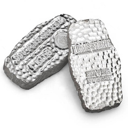 Bar Tombstone Nugget 1 kg Silber 