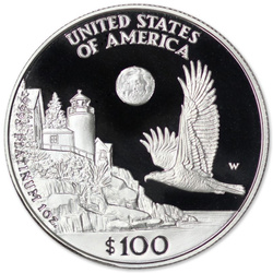 Liberty - American Eagle platina érme 1 uncia platina 1998 Proof