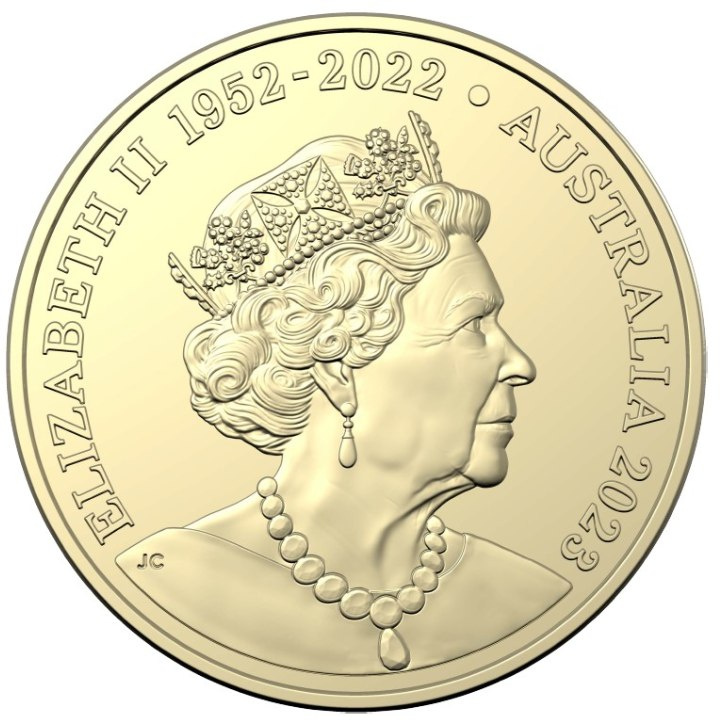 50º Aniversario de la participación de Australia en la guerra de Vietnam 2 $ Bronce 2023 Proof "C" Mintmark