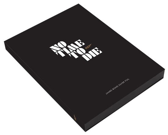 Filmplakát: 007 James Bond – No Time to Die 35 gramm ezüst 2020 (Ezüstfólia)