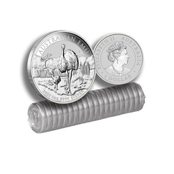 Emú australiano 1 oz Plata 2021