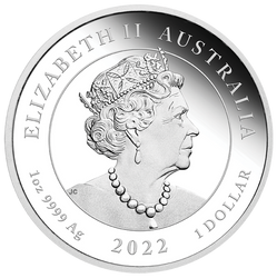 Quokka kolorowana 1 uncja Srebra 2022 Proof