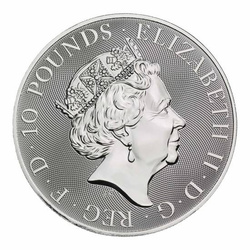Queen's Beasts: Completer 10 oz Silver 2022