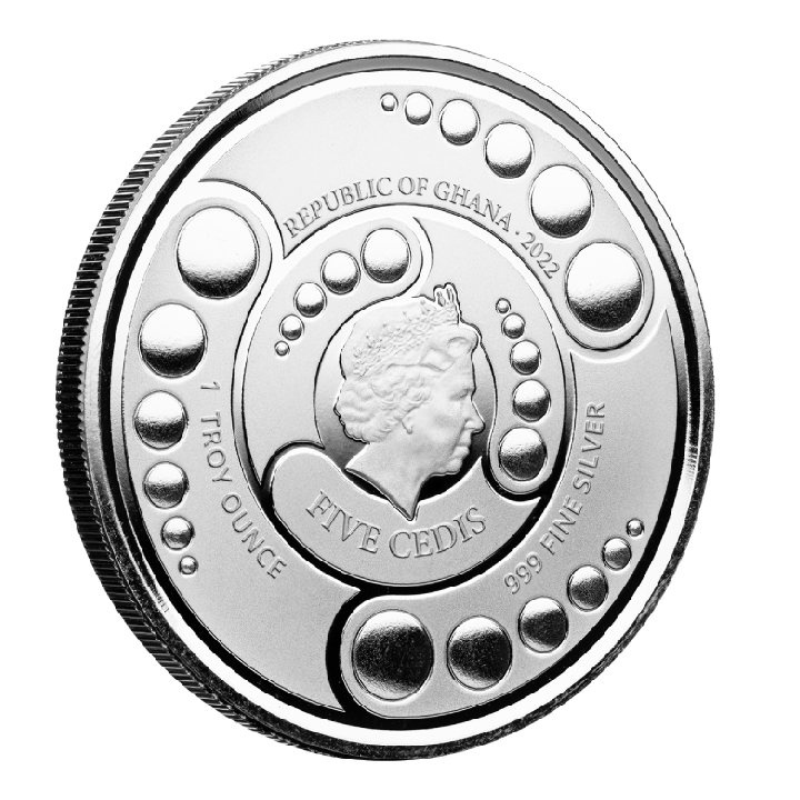 Ghana: Alien 1 unce stříbra 2022