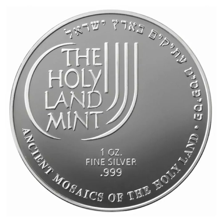 Menora colorată 1 oz argint 2012