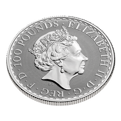 Britannia 1 oncia di platino 2022