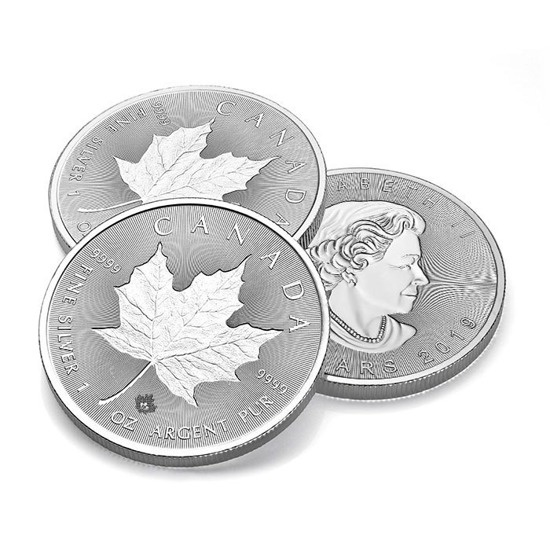 Maple Leaf 1 oz Silver 2019 (Incuse)