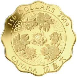 Canadá: Blessings of Wealth $150 Oro 2009 Proof