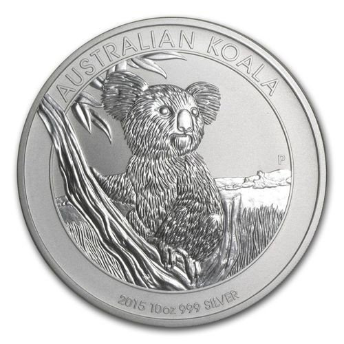 Koala 10 onzas de Plata 2015