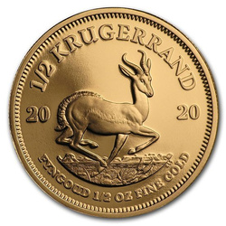 Krugerrand 1/2 uncia arany 2020 Proof