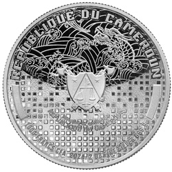 Kamerun: Das Punk-Universum - Silkpunk 2 oz Silber 2024 Münze