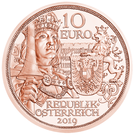 Knights' Tales : Chevalerie 10 euros 2019 Cuivre