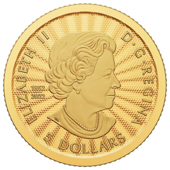 Canada: The Majestic Polar Bear 1/10 oz Gold 2023 (in the card)