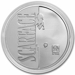 Chad: Scarface Man - Película 40 aniversario 1 oz Plata 2023
