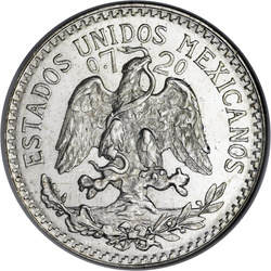Mexiko: 50 Centavo Silber 1921