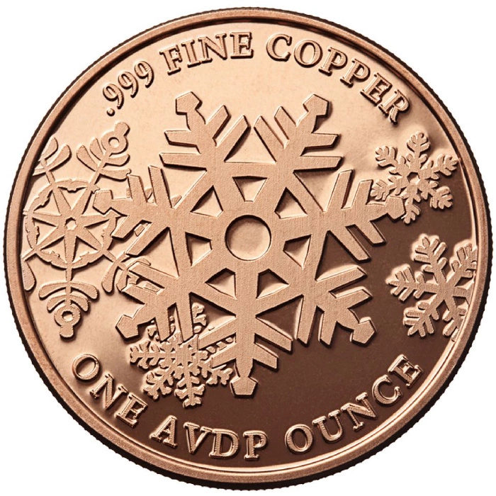 Santa George 1 uncia réz