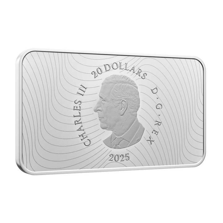 Kanada: Haunted Canada - Lady in White koloriert 1 Unze Silber 2025 Proof