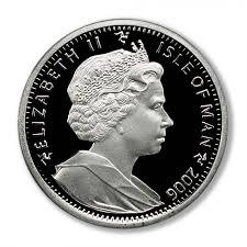 Isola di Man Serie Gatti: Shorthair 1 oncia d'argento 2006 Proof