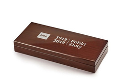 100 lat złotego - zestaw srebrnych monet  NBP