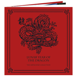 Royal Mint Lunar: Rok Smoka 1 uncja Złota 2024 Proof