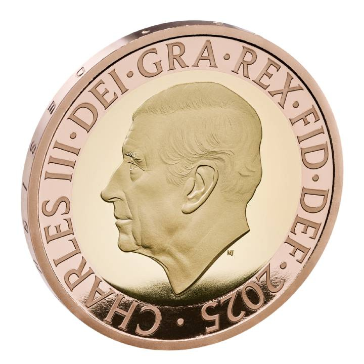 RRS Discovery £2 Oro 2025 Proof