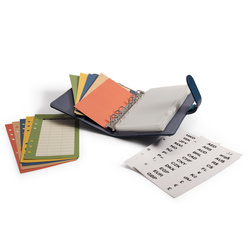 Leuchtturm Oslo Midnight Travel Banknote Album with 5 Sheets
