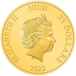 Niue: Star Wars - AT-ST Walker 1/4 oz Gold 2022 Proof