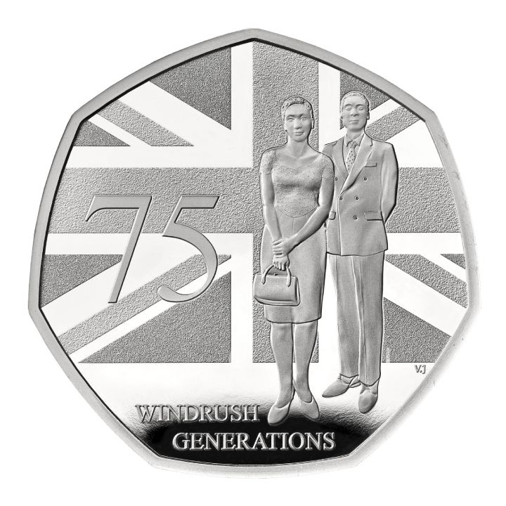 5 érme szett Nagy-Britannia ezüst 2023 Proof Piedfort emlékérme