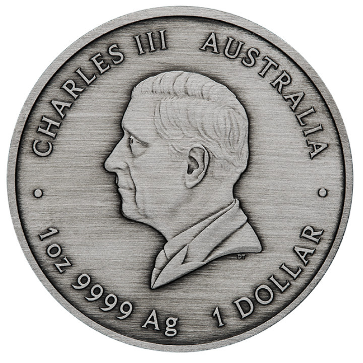 The 225th Anniversary of Australian Proclamation Coins - Pillar Dollar 1 oncia d'argento 2025 Moneta antica