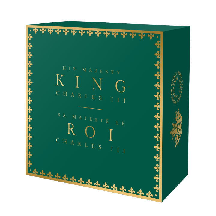 Canada: His Majesty King Charles III's Royal Cypher $200 Gold 2023 Proof