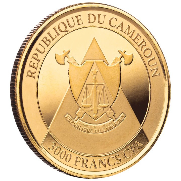 Kamerun: Gepárd 1 uncia arany 2022 Proof