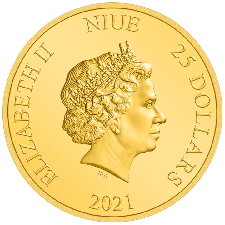 Niue: Harry Potter Classic - Dobby the House Elf 1/4 uncji Złota 2021 Proof