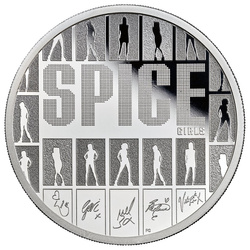 Monedă din Argint Spice Girls 2 oz 2026 Proof