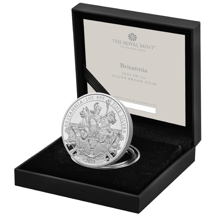 Britannia 1 oz Plata 2023 Proof