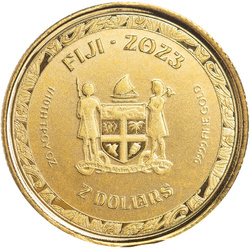 Fiji: Koi Fish 1/10 uncji Złota 2023 Prooflike