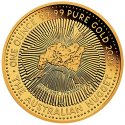 Perth Mint: 40th Anniversary of the Australian Nugget 1 uncja złota 2026 Proof