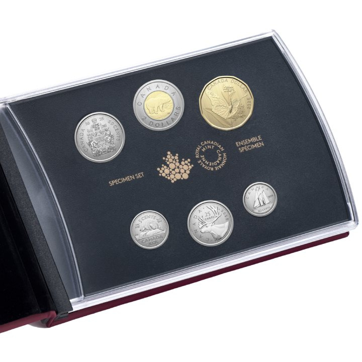 Canadá: Conservation Stories: Monarch Butterfly 6 Monedas 2025 Specimen Set