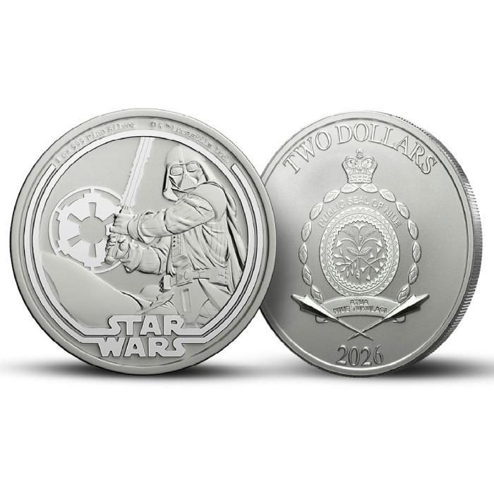 Niue: Star Wars - Darth Vader 1 uncja Srebra 2026