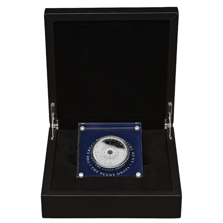 The Great British Treasure Hunt £5 Srebro 2026 Proof