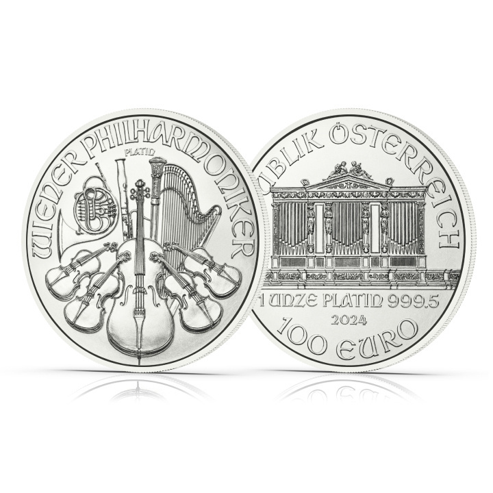 Wiedeński Filharmonik 1 uncja Platyny 2024